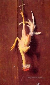 Naturaleza muerta Painting - Bodegón desplumado limpio de William Harnett